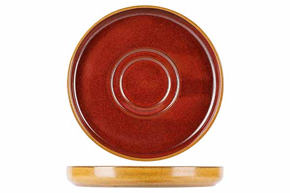 cosy & trendy ELEMENTS MUSTARD ONDERTAS D14XH1 6CM