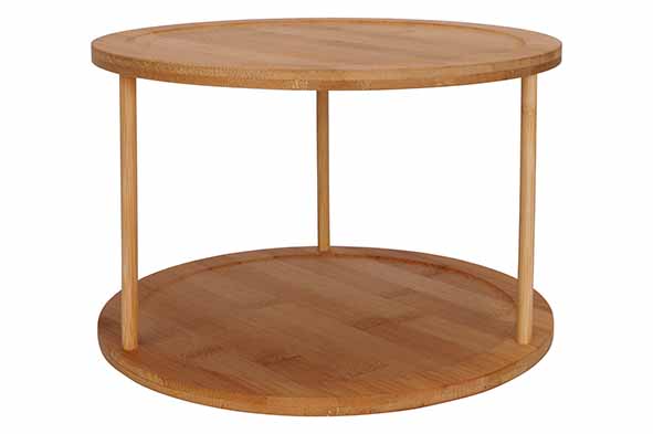 Cosy & Trendy ETAGERE D25CM BAMBOE - 2 LAGEN