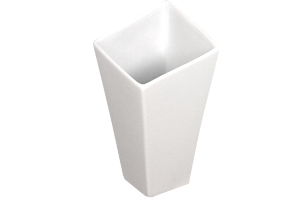 cosy & trendy FRIETHOUDER WIT H16CM PORSELEIN