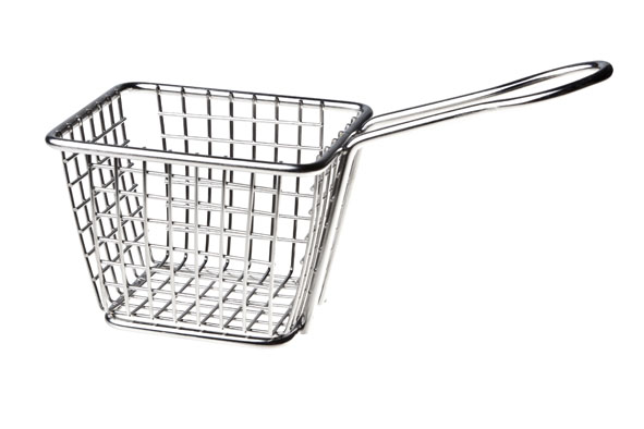 Cosy & Trendy FRIETMANDJE INOX CHROME 10.3X7.8X7.8CM