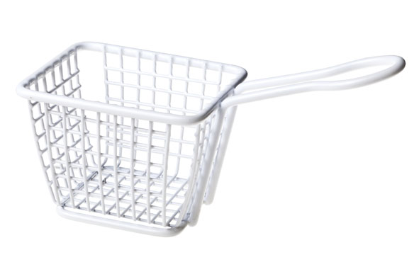 cosy & trendy FRIETMANDJE WIT 10.3X7.8X7.8CM