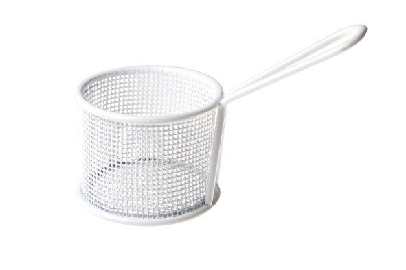 Cosy & Trendy FRIETMANDJE WIT DIA 9.5XH7.2CM