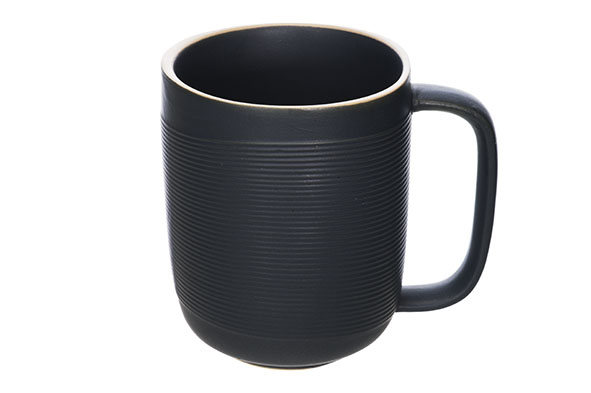 cosy & trendy GALLOWAY BLACK BEKER D8.5XH10.5CM 36CL