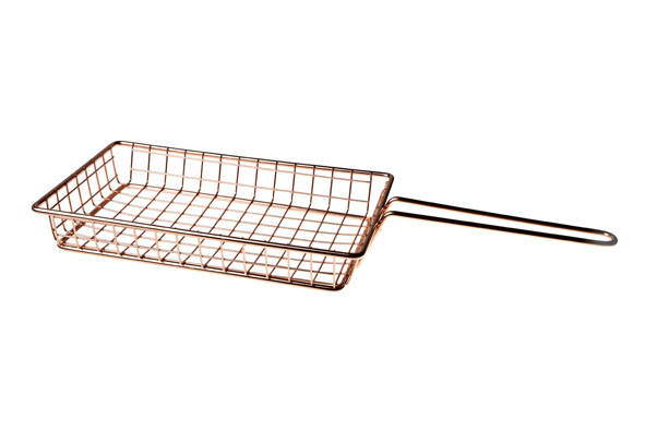 Cosy & Trendy HAMBURGERMANDJE VERKOPERD 24.5X15XH4CM