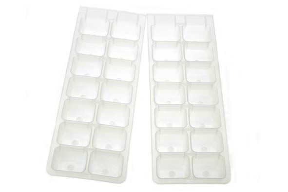 cosy & trendy IJSBLOKHOUDER SET2 KUNSTSTOF WIT