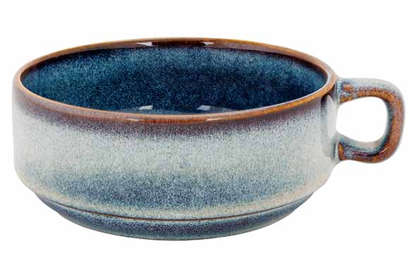 cosy & trendy JADE INDIGO SOEPKOM MET OOR D12 5XH5CM