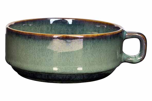 cosy & trendy JADE VERDE SOEPKOM MET OOR D12 5XH5CM