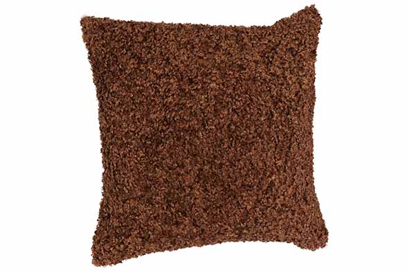 cosy & trendy KUSSEN CURL BRUIN 45X10XH45CM TEXTIEL