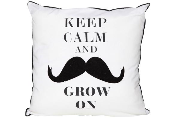 cosy & trendy MUSTACHE KUSSEN 40X40CM