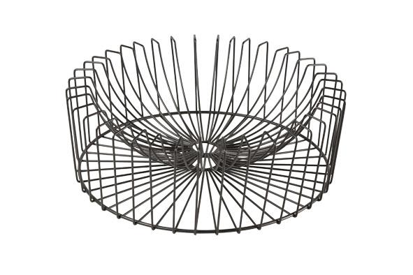 cosy & trendy ORBIT FRUITSCHAAL ROND ZWART D33XH12CM