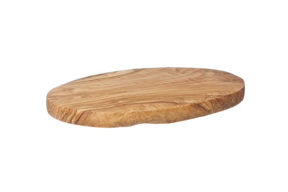 Cosy & Trendy OVALE PLANK 23-27X15-16CM OLIJFHOUT