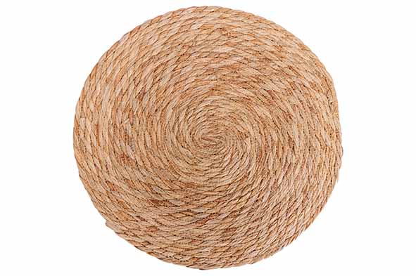 Cosy & Trendy PLACEMAT GRASS D38CM STRO-KLEUR