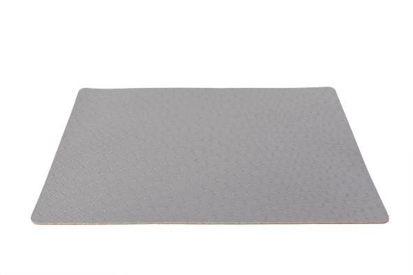 cosy & trendy PLACEMAT LEDER LOOK GRIJS 43X30CM