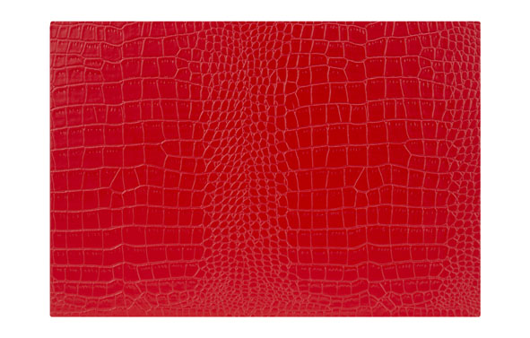 cosy & trendy PLACEMAT LEDER LOOK ROOD 43XH30CM