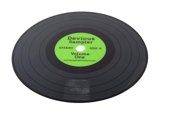 cosy & trendy PLACEMAT LP LOOK GROEN ROND 38CM PET