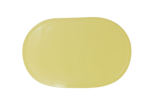 cosy & trendy PLACEMAT OVAAL EFFEN LIME 43X28CM