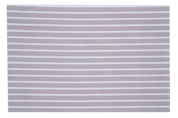cosy & trendy PLACEMAT PVC GEWOVEN BEIGE-WIT 45X30CM