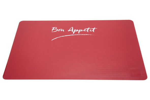cosy & trendy PLACEMAT ROOD TRANSPARANT 43.5X28.5CM