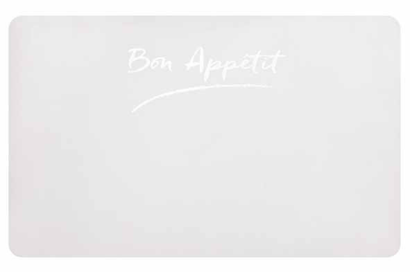 cosy & trendy PLACEMAT WIT TRANSPARANT 43.5X28.5CM