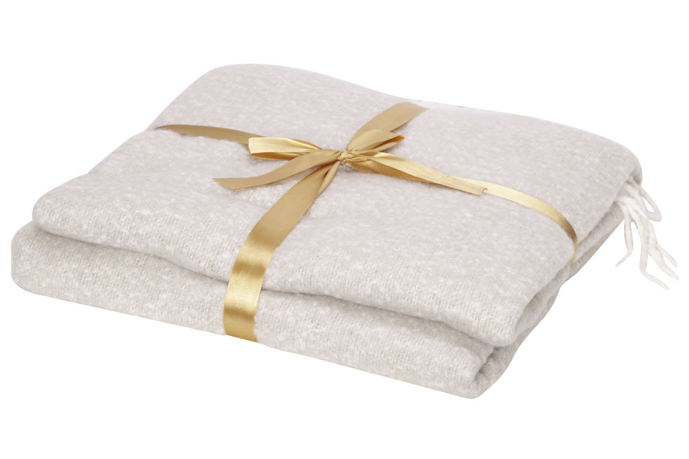 cosy & trendy PLAID COSY CREME 140X160XH 5CM TEXTIEL