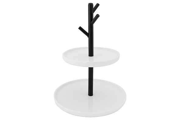 cosy & trendy PYRAMID ETAGERE D23 5XH31 5CM 2 LAGEN