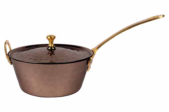 cosy & trendy SAUSPAN - KOPER D12.4CM MET DEKSEL