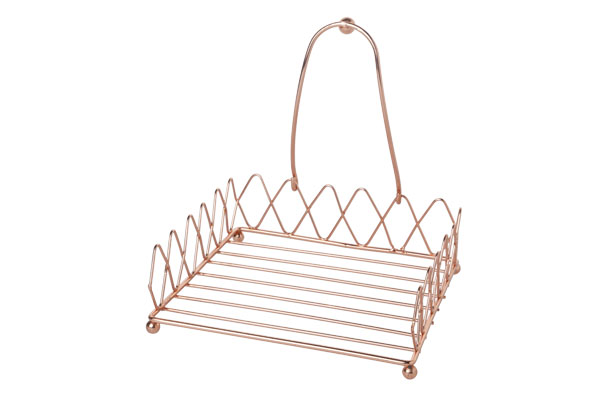 cosy & trendy SERVETHOUDER VERKOPERD 18X18XH6CM