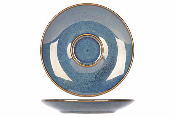 cosy & trendy SOLAS BLAUW ESPRESSO ONDERTAS D15CM