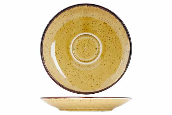 cosy & trendy SOLAS MUSTARD ESPRESSO ONDERTAS D15CM