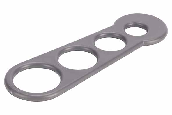 cosy & trendy SPAGHETTI MAAT COOL GREY KUNSTSTOF