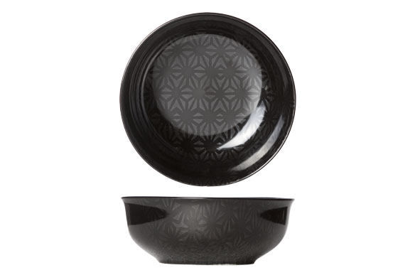 cosy & trendy SPIDER BLACK KOMMETJE D16.5XH6.3CM