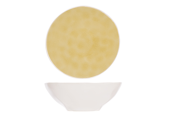 cosy & trendy SPIRIT MUSTARD DIEP BORD D19.5XH6.5CM