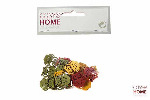 cosy & trendy STROOIDECO UIL MULTI-KLEUR HOUT 2CM