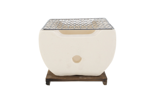 cosy & trendy TAFEL BBQ17X15X12CM AARDEWERK