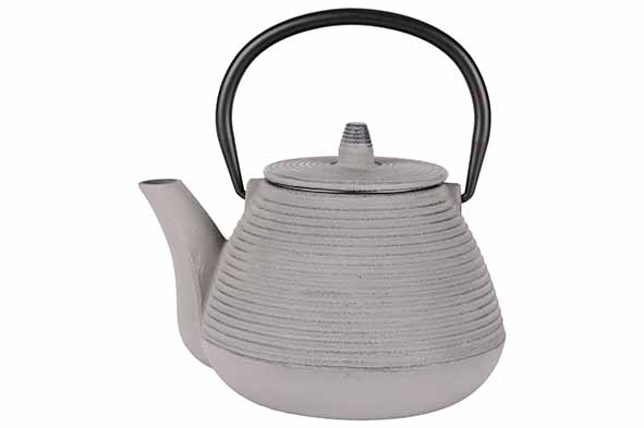 cosy & trendy THEEPOT LICHTGRIJS 1L GIETIJZER