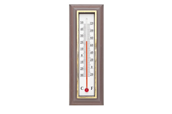 cosy & trendy THERMOMETER DONKERBRUIN 5.5XH16CM cosy & trendy THERMOMETER DONKERBRUIN 5.5XH16CM
