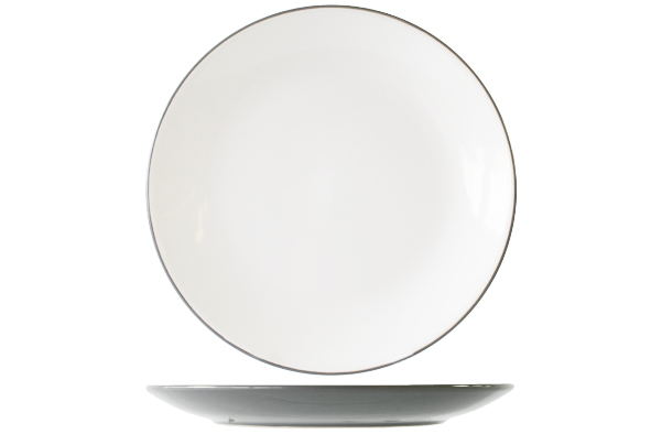 cosy & trendy VINCE GRIJS PLAT BORD D27 2CM