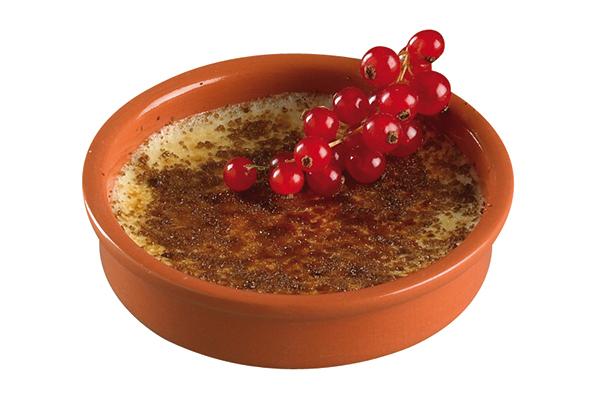 cosy & trendy CREME BRULEE SCHAALTJE D12XH3CM SET 4 TERRACOTTA