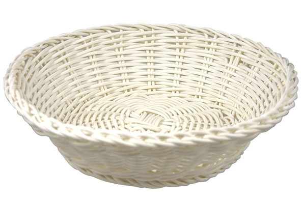 cosy & trendy CT PROF MANDJE WIT D20XH8CM ROND PLASTIE K