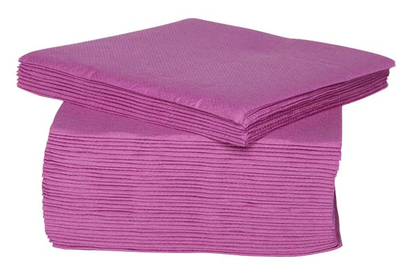 cosy & trendy CT PROF SERVIET TT S40 25X25CM ORCHIDEE PAPIER TEXTIEL-TOUCH