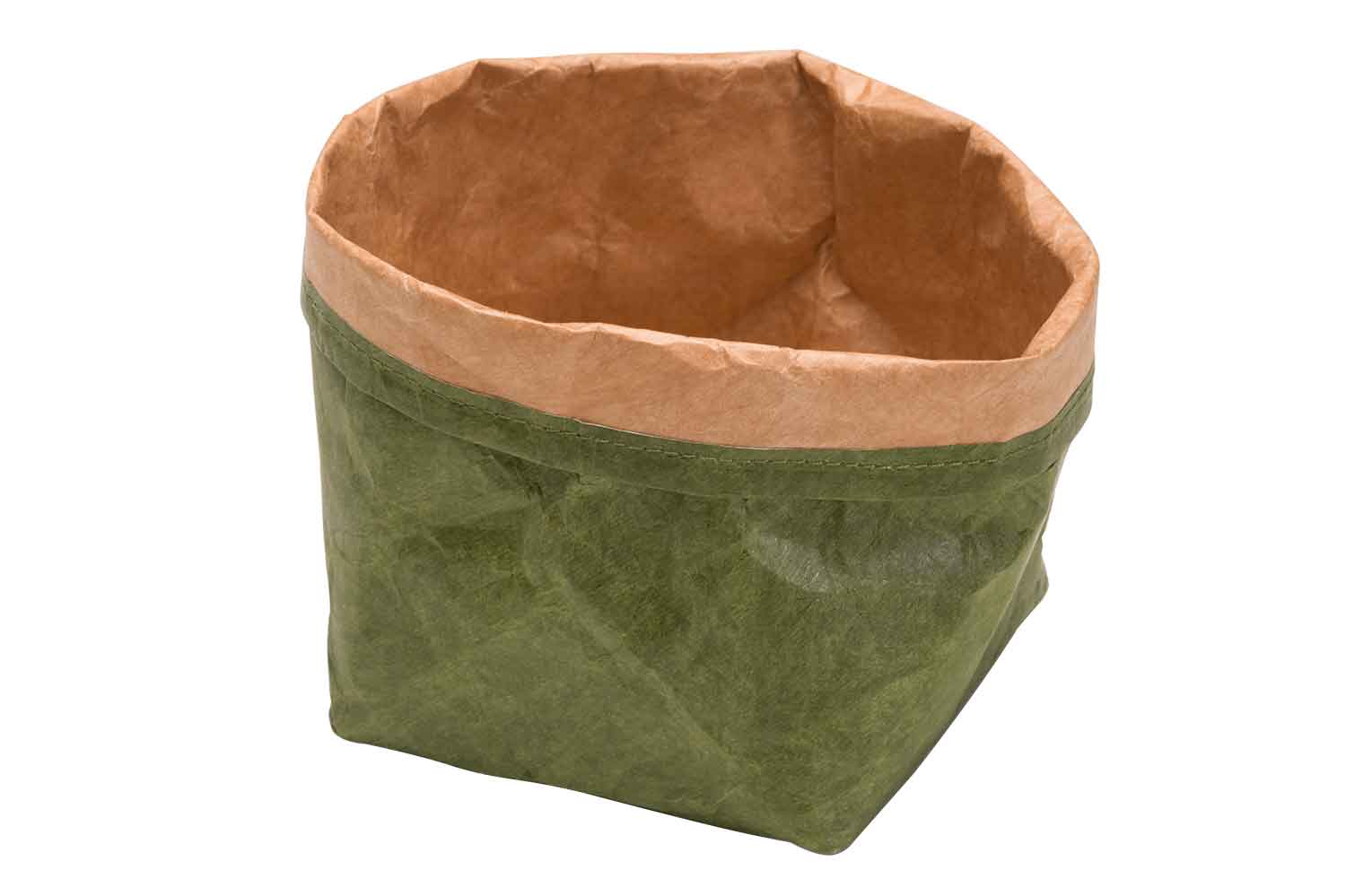 cosy & trendy E-COSY BROODJESZAK WASBAAR GROEN 10X10XH12CM