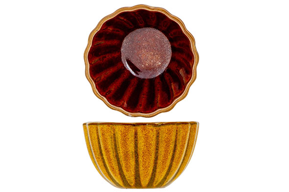 cosy & trendy ELEMENTS MUSTARD APEROSCHAALTJE ROND D7XH4CM