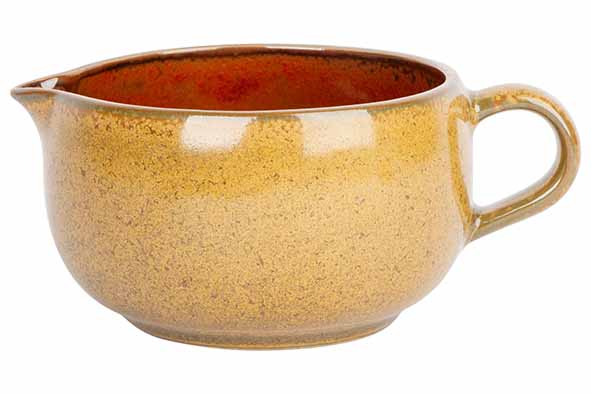 cosy & trendy ELEMENTS MUSTARD MELKKAN - SAUSKOMMETJE 16CL D9XH5CM