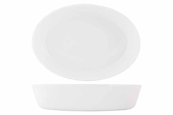 cosy & trendy ESSENTIALS OVENSCHOTEL 26X19XH5CM OVAAL