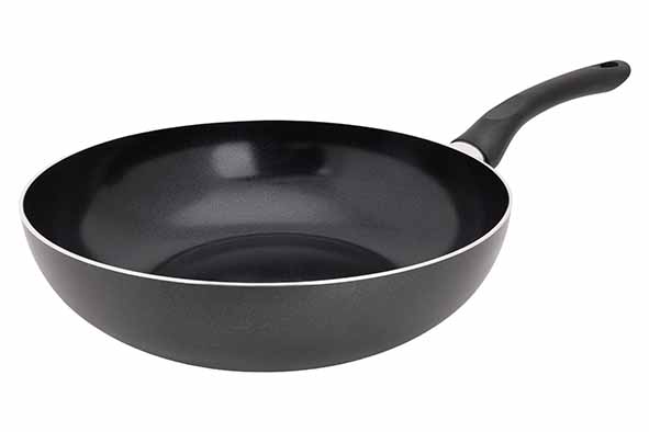 cosy & trendy ESSENTIALS WOK D28CM PFAS VRIJ - ALLE VUREN INCL. INDUCTIE