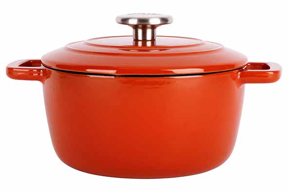 cosy & trendy FONTESTIC KOOKPOT ROEST D20XH10 5CM 2 7L GIETIJZER MET DEKSEL