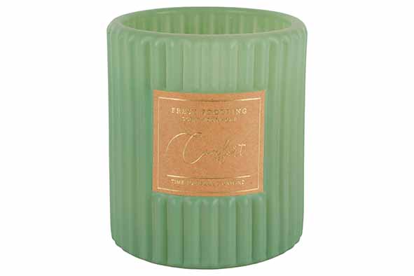 cosy & trendy GEURKAARS RELAX AND UNWIND GROEN 8X8XH9C M GLAS 18H