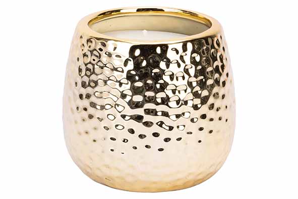 cosy & trendy GEURKAARS SOFT VANILLA GOUD 8X8XH9CM KER AMIEK 25H