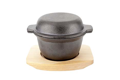 cosy & trendy GIETIJZER POTJE 11.8CM OP PLANKJE 300ML