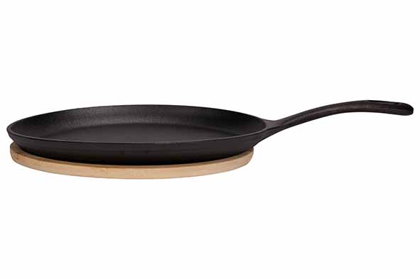 cosy & trendy GRATINSCHOTEL GIETIJZER 24X18CM OP PLANKJE